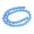 Import DIY Accessories 4-10mm Size Blue Round Bead fit Bracelets Necklaces Handmade Smooth Loose Spacer Stone Beads for Jewelry Making from China