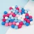 Import DIY Bead 50PCS Natural Ball Round Thread Wooden Spacer Beads Eco-Friendly Mixed Color Wood Beads Lead-Free Wooden Balls 14*14mm from China