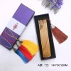 DIY Projects and Gifts Tags Handmade Design Bamboo Bookmark With Tassels
