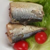 Double cleaning fresh delicious natural canned mackerel in water