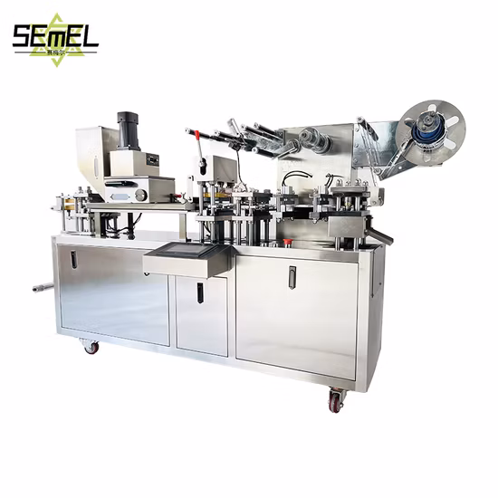 Dpp-120 High Speed Small PVC Automatic Mini Tropical Capsule Tablet Blister Packing Machine