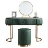 Dressing table dressing table modern corner bedroom dressers with mirror and stool
