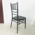 Import dubai wholesale new metal steel modern stackable event party black chiavari tifany chair wedding from China