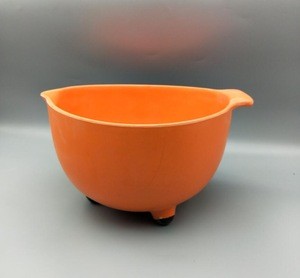 durable new design disposable plant fiber mixing salad Bowl plastic mixing bowl