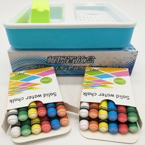 Dust Free Color Chalk 12pcs box Children&#39;s drawing board chalk teaching Accessories