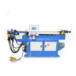 Dw38cnc gas big aluminium 0.9mm ms steel tube pipe bending machine for sale