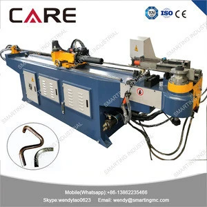 DW50CNC automatic 3d aluminum tube bender, steel pipe banding machine price, automatic pipe bending machine