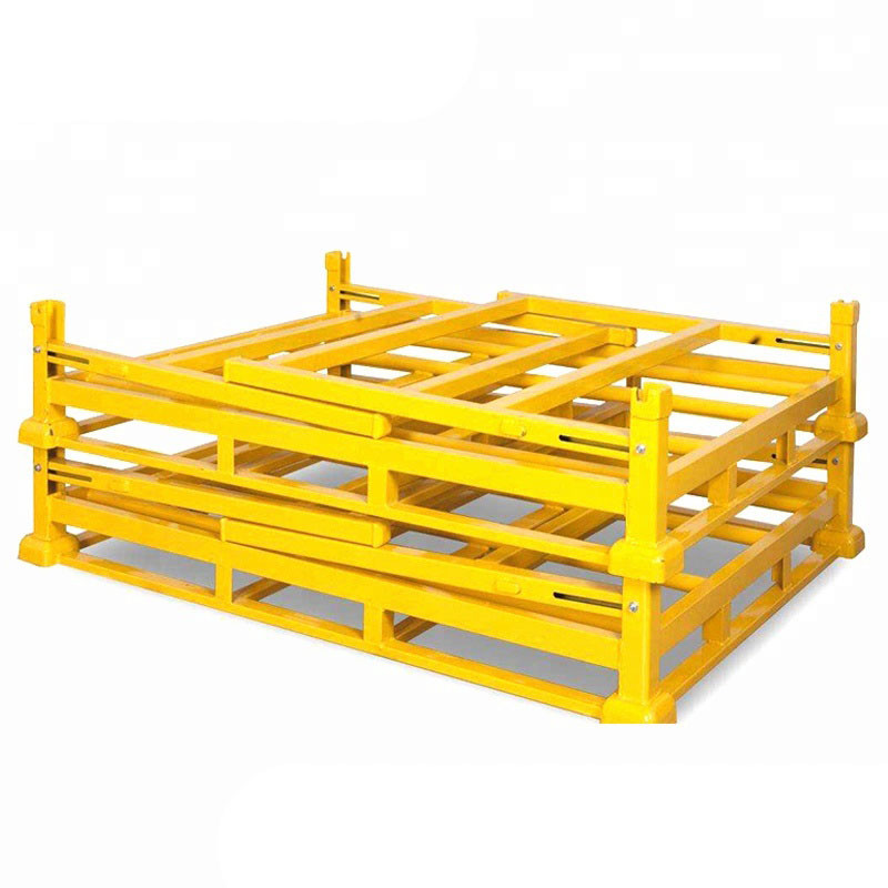 Buy Dy86 Metal Foldable Rack Logistic Stacking Pallet Rack Storage ...