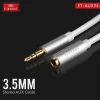 EARLDOM Focuses 3.5MM Listening Audio Cable Male to Fe Male Focuses Cable Phone Car Speaker MP4 Headphone car Audio AUX Cables