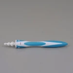 Ears Care Clean Tool With 16 pcs Washable Silicone Tips Spiral Ear Cleaner