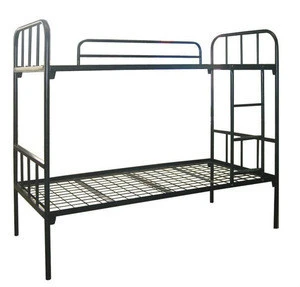 easy assembly durable strong steel tube metal frame bunk bed