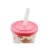 Import Eco-friendly 16oz 20oz drinking custom double wall plastic reusable milk tea cup bubble tea boba cups with straw from China