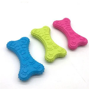 Eco Friendly Amazon hot sale promotion dental rubber chew TPR dog pet toys