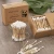 Import Eco-friendly bamboo cotton buds eyebrow&amp;ear cleaning makeup tools cotton buds from China