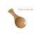 Import Eco Friendly Short Handle Wooden Salt Sugar Spices Codiments Measuring Wooden Scoop Wood Mini Protein Milk Powder Baby Spoon from China