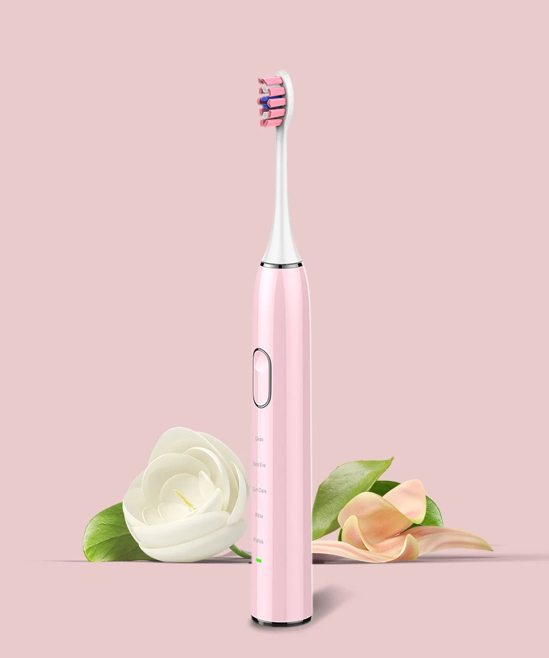 Eco Friendly Whitening Dupont Soft Sonic Electric Toothbrush For Adult