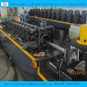 Economical V shape clipping nailing steel roll forming machine in Shanghai