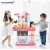 Import Education Pretend DIY Toys Kitchen 72cm Stylish  Cooking Toys With spray lighting music Function Toys from China