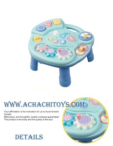 Educational baby activity toy intelligence learning table toy