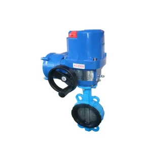 Electric actuator 4-20mA intelligent control flow 220V 380V water conservancy butterfly valve DN150 butterfly valve actuator