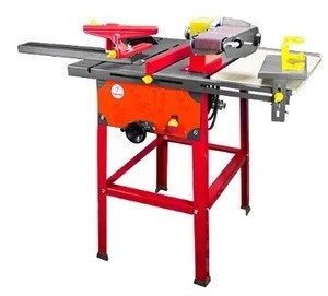 electric commercial wood sliding cutting table saw with 6 functions TSM001
