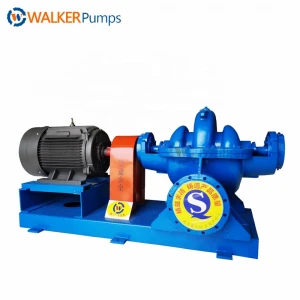 Electric Movable Diesel 6 8 Inch Fish Agriculture Shrimp Farm Irrigation Water Pump Machine Double Suction Centrifugal Pump