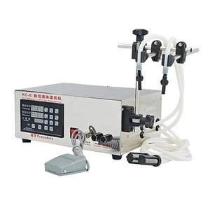 Electric Pump Liquid Filling Machine  for perfume oil water juice soft drink filler