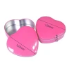 Empty Candy Cans Valentines Gifts Storage Containers Treasures Presents Christmas Metal Tins with Lids Heart Shaped Tin Boxes
