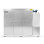 Engine industry ultrasonic cleaner for fuel injectors