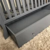 Environmentally comfortable solid wood baby cot kid use in bedroom