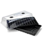 equipment  nursery seed propagation dome hydroponics kits sprout greenhouse germination starter seed tray with dome
