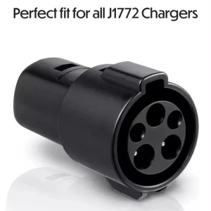 Evse Connector Socket Ev Charger Adapter Ac Type 1 Sae J1772 To Tesla Charging Adapter