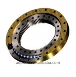 Excavator swing ring tiltrotator gear