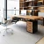 Import Executive office desk modern wood office desk office table design from China