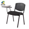 Fabric stacking office training chair with table