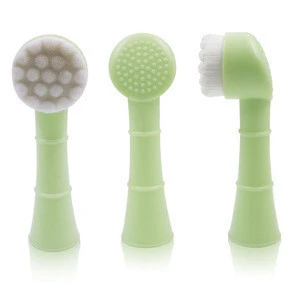 Facial Brush 2018 Skin Care Tool Beauty Case Silicone Massage Facial Cleansing Brush for Blackhead Remover