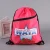 Factory Custom Logo Sports Backpack 210D Polyester Drawstring Travel Bag For Promotional
