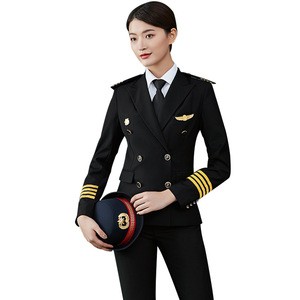 Factory Custom Made Women Hotel Security Guard Suit Officer Uniforms