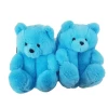 Factory direct sale red teddy bear slippers teddy bear slippers