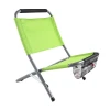 Factory direct selling folding low prices beach chair low seat beach chairs portable chair folding with Net bag