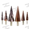 factory high quality hss cone titanium tungsten stepped drill step drills bits