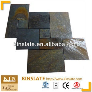 Factory Hot Products Natural Rusty Slate Patio Pavers Lowes