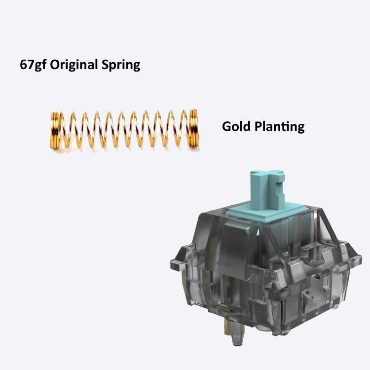 Switch Spring Keyboard Buy Factory Oem Mechanical Switches 67gf Spring Tactile Switch ...