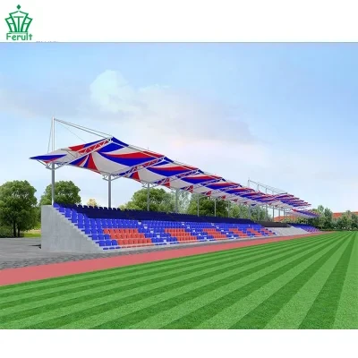 Factory Price Architecture Tensile Membrane Structure Stadium Tent for Audience Area