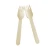 Import Factory price eco friendly fork knife spoon custom wooden cutlery from China