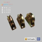 factory price galvanize sliding door roller