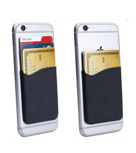 Factory Silicone Cell Phone Case with Card Holder