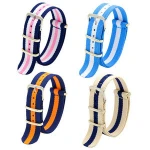 Factory supply 18mm20mm22cm custom nato polyester nylon watch strap