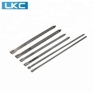 Factory supply 304 stainless steel cable tie 4.5*250MM