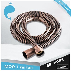 Factory Supply Red Bronze Stainless Steel Shower Flexible Hose